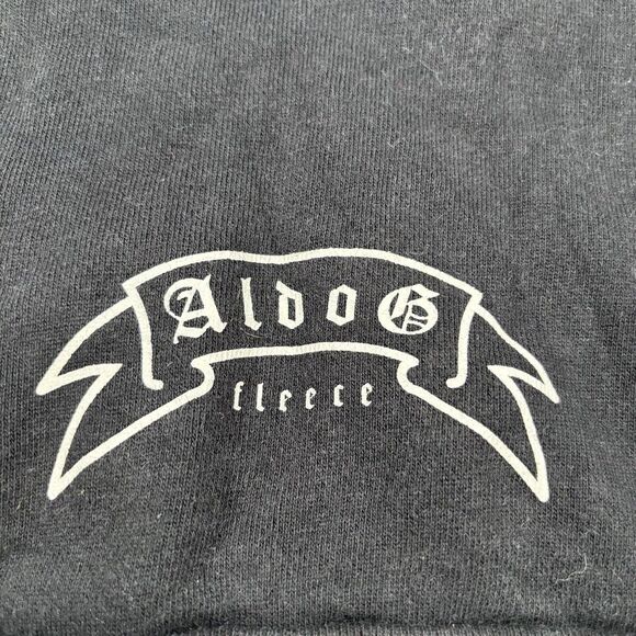 Mens Zip Up Hoodie Japanese Embroidered Streetwear Punk Sweatshirt Goldfish Sz S - Picture 7 of 13